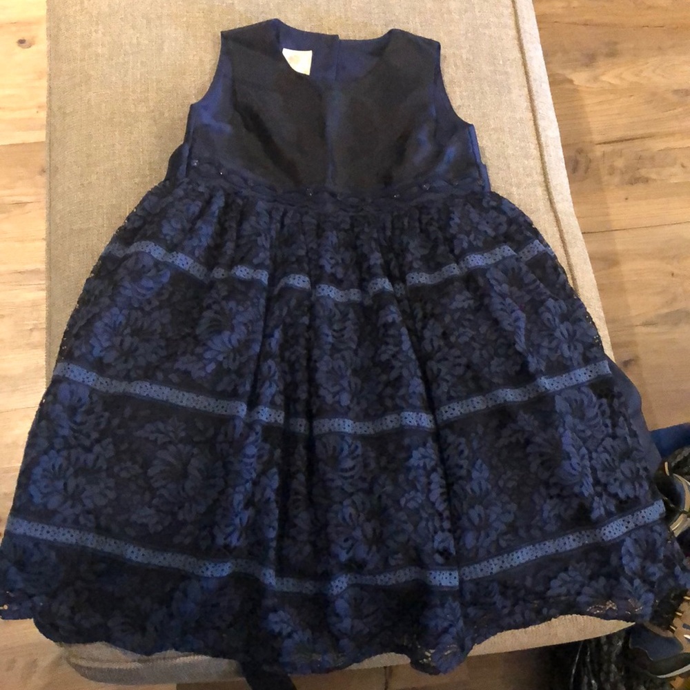 Royal blue Lace dress